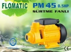 Flomatic PM 45 Periferik Pompa Su Pompası 0.5 HP