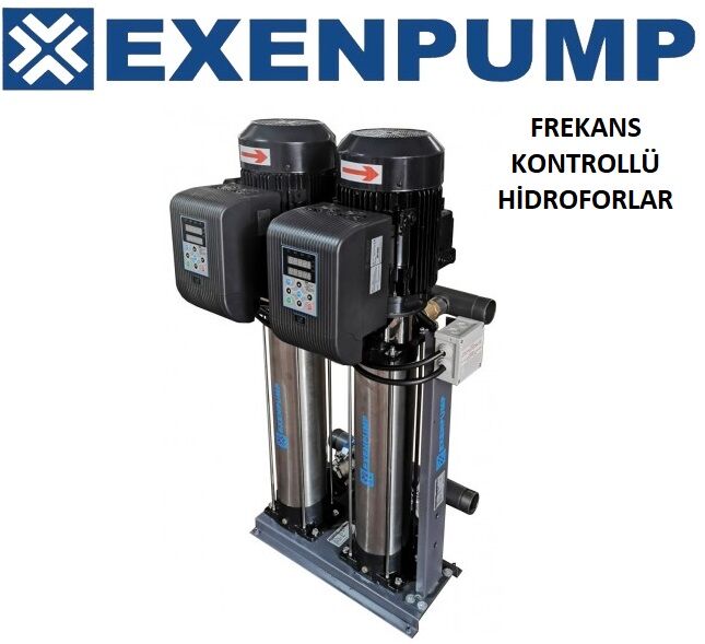 Exen EXDP 2/208 FR Fre. Kon. İki Pom. Hidrofor 12 K - 30 D - 2x1.5 HP