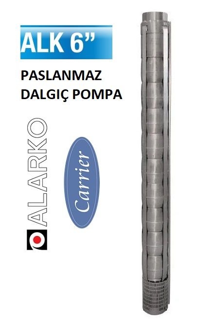 Alarko ALK 6030 KPS / 12 6'' Tek Dalgıç Pompa 137 Mss 15 HP