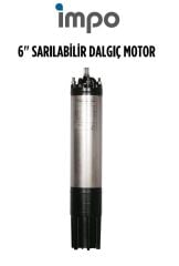 İmpo 6'' Dalgıç Pompa Motoru C Tipi Sarılabilir 5.5 HP 380V