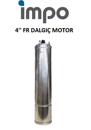 İmpo 4'' FR Dalgıç Pompa Motoru 4 HP  380V (Döküm Başlıklı)