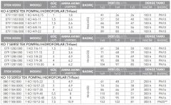 Etna 1 KO 10/S7-22 Tek Pompalı Hidrofor 3 HP 14 Kat 40 Daire