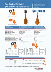 Atık Su Flatörü Armut Tip 90°C 15 Metre - Element