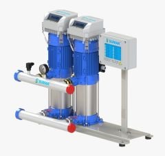 Sumak SHT 8B 300/8 FK İki Pom. Frekans Kon. Hidrofor 2x3 HP 14 Kat 52 Daire - 380V