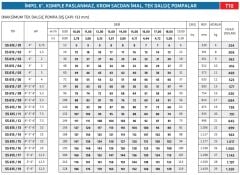 İmpo SS 615/26 - 6'' Paslanmaz Tek Dalgıç Pompa 312 Mss - 17.5 HP