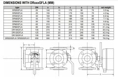 Honeywell DR65GFLA DN 65 Üç Yollu Rotary Vana Gövdesi