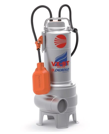 Pedrollo VXm 8/35-ST Paslanmaz Foseptik Dalgıç Pompa 0.75 HP