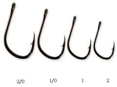 Lineaeffe Carp Hook Rıng Black İğne 10 adet