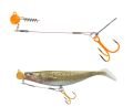 Balzer 16133 Silikon Yemler İçin Çelik Telli Spiral Kafa Rig UV Active 6.5cm