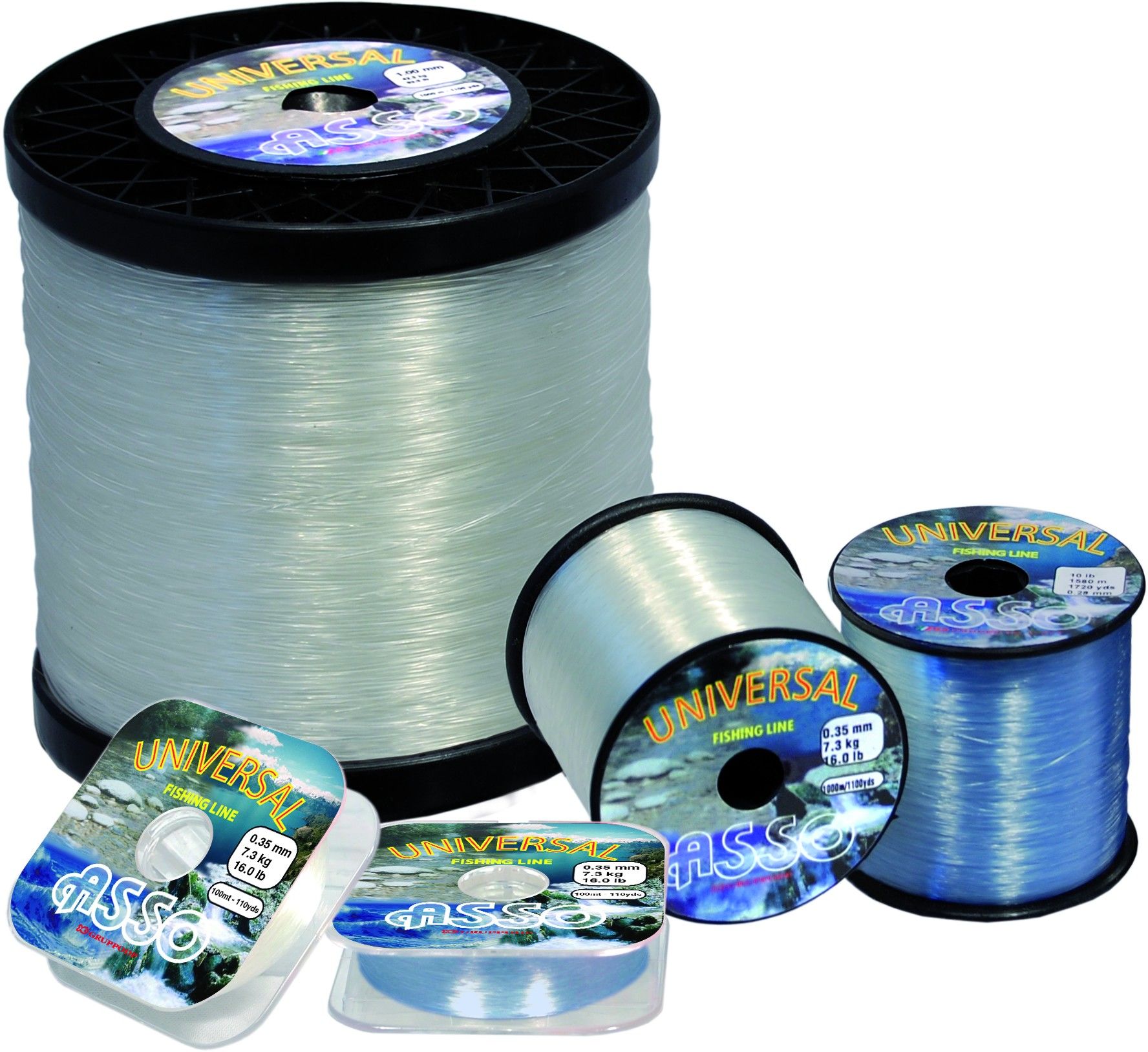 Asso Universal 1.000mt Monofilament Misina Beyaz