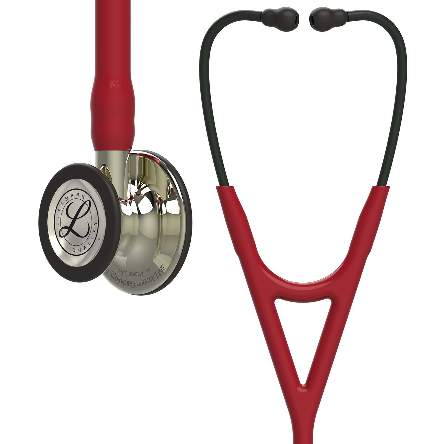 Littmann Cardiology IV Diagnostic Stethoscope- 6176 -Burgundy (Bordo)