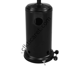 CLK Palmiye Soba Mantar Şemsiye Isıtıcı Siyah Tüplü Taşınabilir Dekoratif Isıtıcı