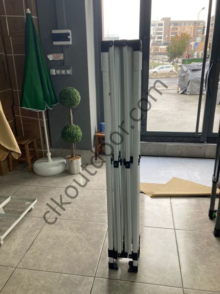 CLK 3x3 Katlanabilir Tente Gazebo Portatif Çadır 1 Tam Duvar 2 Yarım Duvar