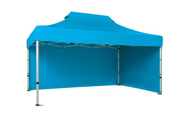 CLK 3x4,5 40 mm Katlanabilir Tente Gazebo Çadır Gazebo Çadır 2 Yan Kapalı