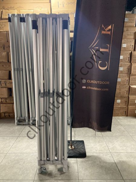 CLK 4x6 52mm Kalın Alüminyum Katlanabilir Tente Gazebo Çadır Gazebo Çadır Mor