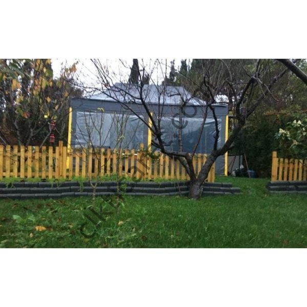 CLK 3x6 mt Karavan Çadırı Kış Bahçesi 52 mm Alüminyum Profil Portatif Katlanabilir Tente
