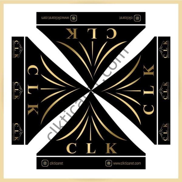 CLK 3x3 mt Tavan Logo Baskılı Gazebo Katlanabilir Tente Stand Tanıtım Fuar Çadırı