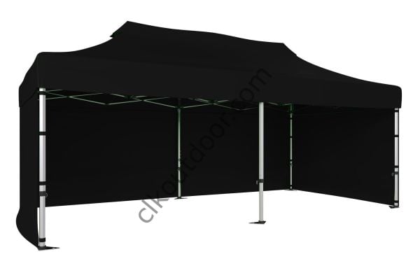 CLK 4x8 40 mm Katlanabilir Tente Gazebo Çadır Gazebo Çadır 3 Yan Kapalı