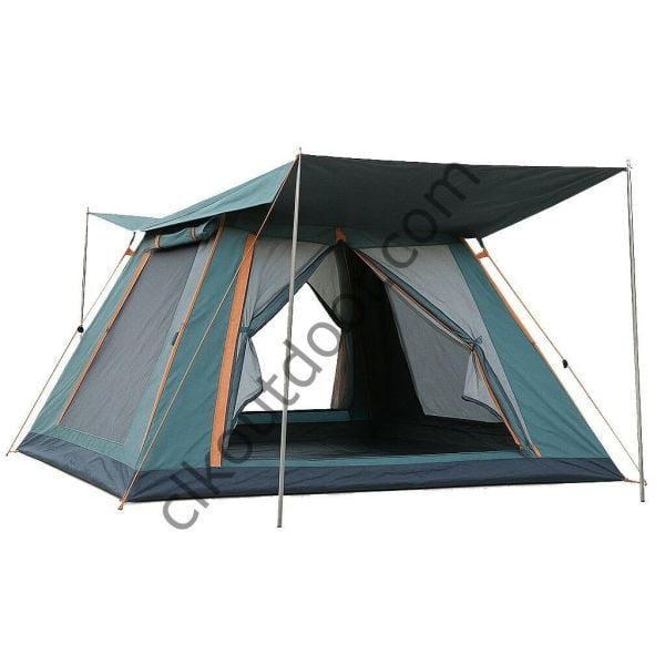 4 Kişilik Otomatik Kamp Çadırı 240x240x160 cm Otomatik Kurulum