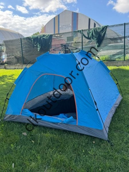 2-3 Kişilik Otomatik Kamp Çadırı 200x200x135 cm