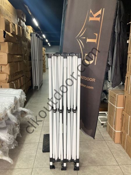 CLK 3x6 30 mm Katlanabilir Tente Gazebo Portatif Çadır Bordo