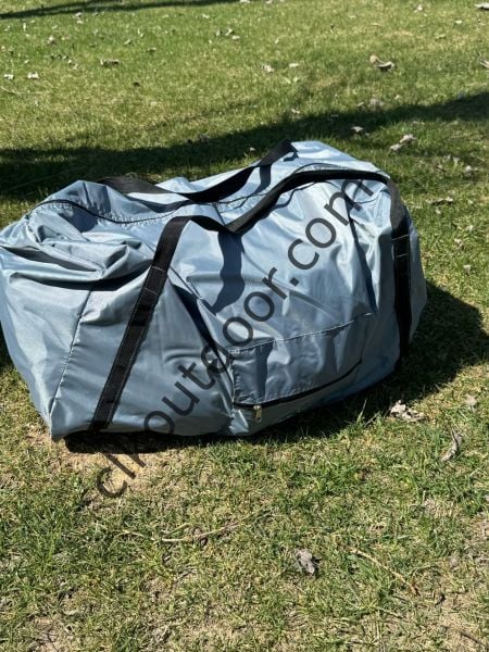 CLK 3x3 mt 40 mm Yeni Nesil 2 Kapı 4 Pencere Gazebo Portatif Kamp Çadırı Krem Beyaz