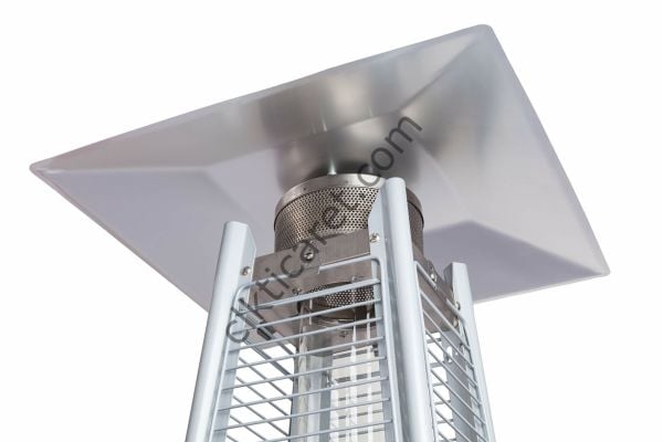 CLK Piramit Soba Inox Paslanmaz Tüplü Dekoratif Bahçe Isıtıcısı