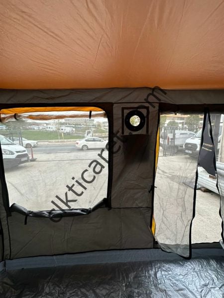 CLK 3x3 40 mm Profil Katlanır Gazebo Portatif  Kamp Çadır Antrasit Gri