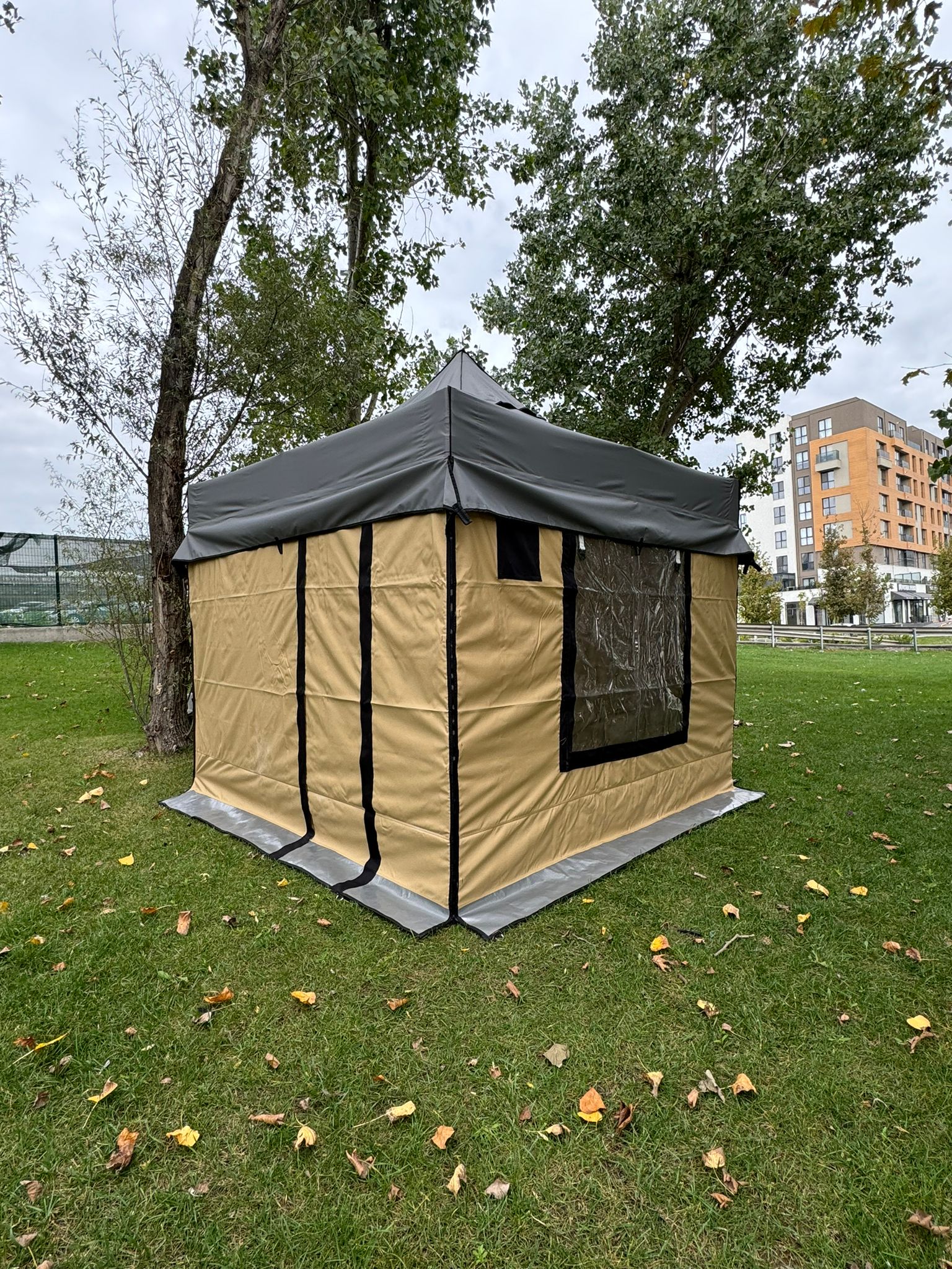 CLK Outdoor Karavan Çadırı Gazebo Kış Bahçesi Portatif Katlanır Tente