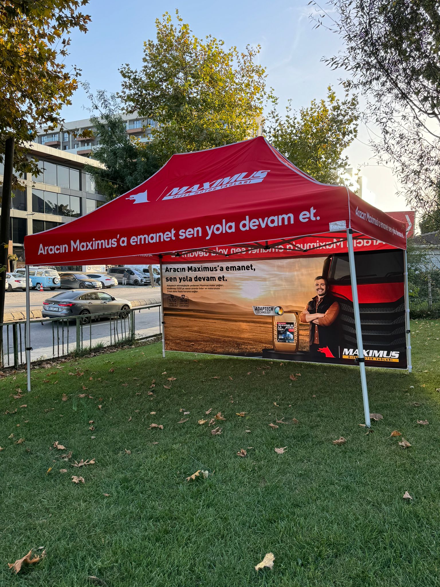 CLK Outdoor Logo Baskılı Gazebo Çadırlar Portatif Reklam Promosyon Tenteleri