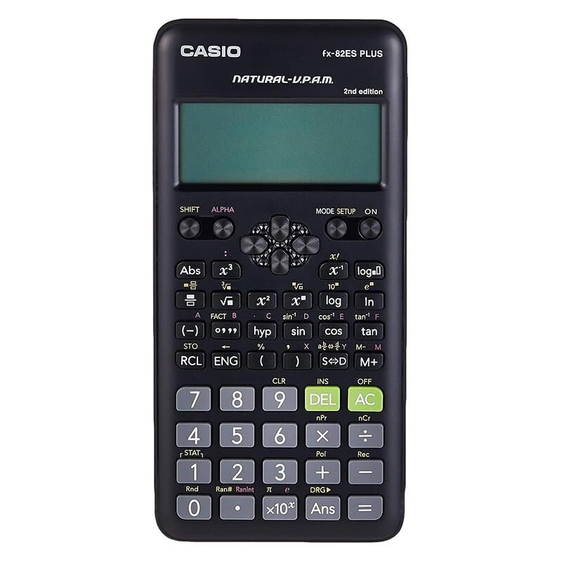 Casio FX-82ES Plus 2. Versiyon 252 Fonksiyonlu Bilimsel Hesap Makinesi