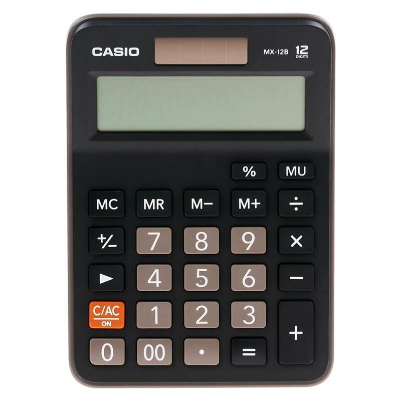 Casio MX-12B Masaüstü Hesap Makinesi 12 Hane