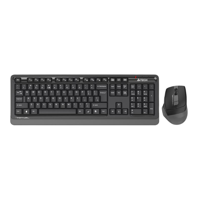 A4 Tech FG1035 Kablosuz Klavye Mouse Seti, MM, Gri