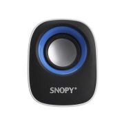 Snopy Hoparlör 1+1 USB Beyaz-Mavi