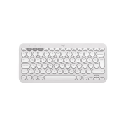 Logitech K380S Kablosuz Klavye Pebble Keys 2 Bluetooth, Beyaz - 920-011860