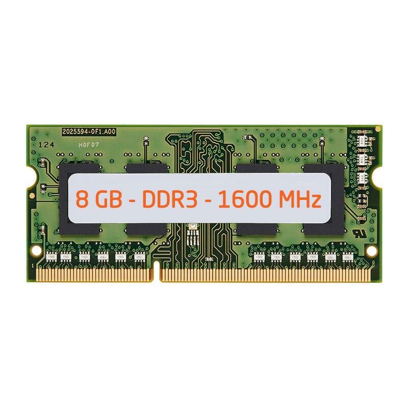 Ntb. Ram Bellek 8GB DDR3 1600 MHz