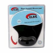 Elba K06152 Bileklikli Jel Mouse Pad Siyah