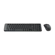 Logitech MK220 Kablosuz Klavye-Mouse Set Siyah