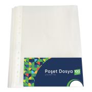 Elitstore Föy Dosya A4 Şeffaf 100'lü Paket