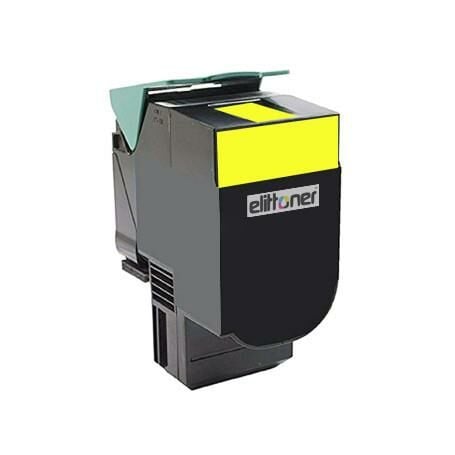 Elittoner 80C8SY0 - Lexmark CX310, CX410, CX510 Yellow (2K)