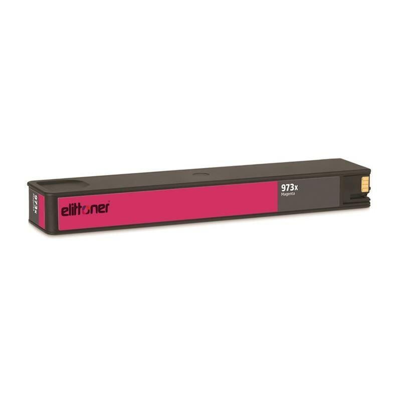 Elittoner HP 973X Pagewide Pro 452, 477, 552, 577 (F6T82AE) Magenta (7K)