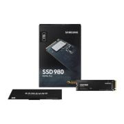 Samsung 1TB M.2 NVMe SSD 980 3500MB-3000MB (MZ-V8V1T0BW)