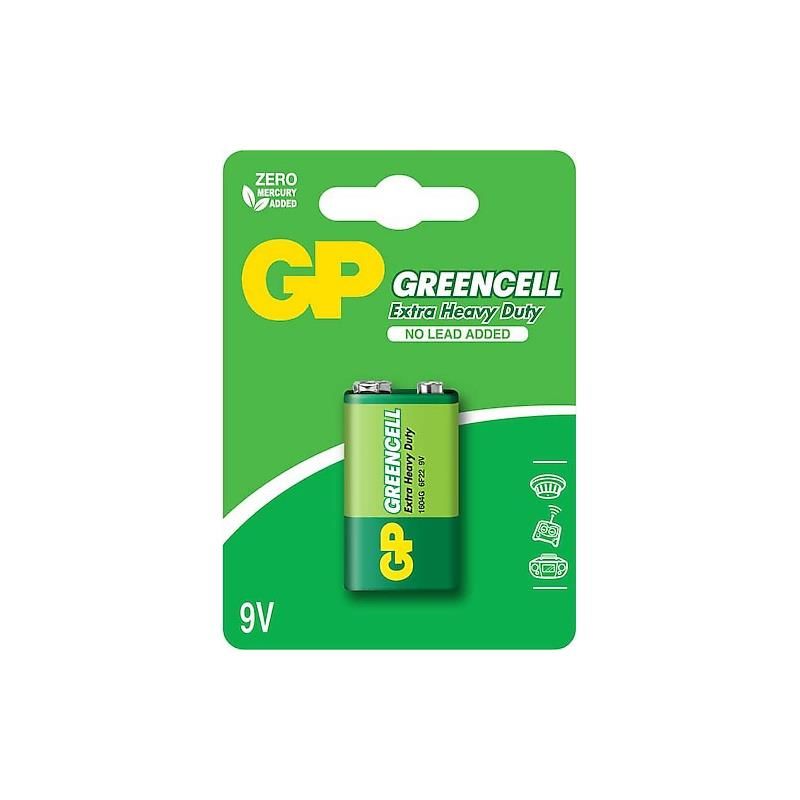 GP Greencell 9V Çinko Pil