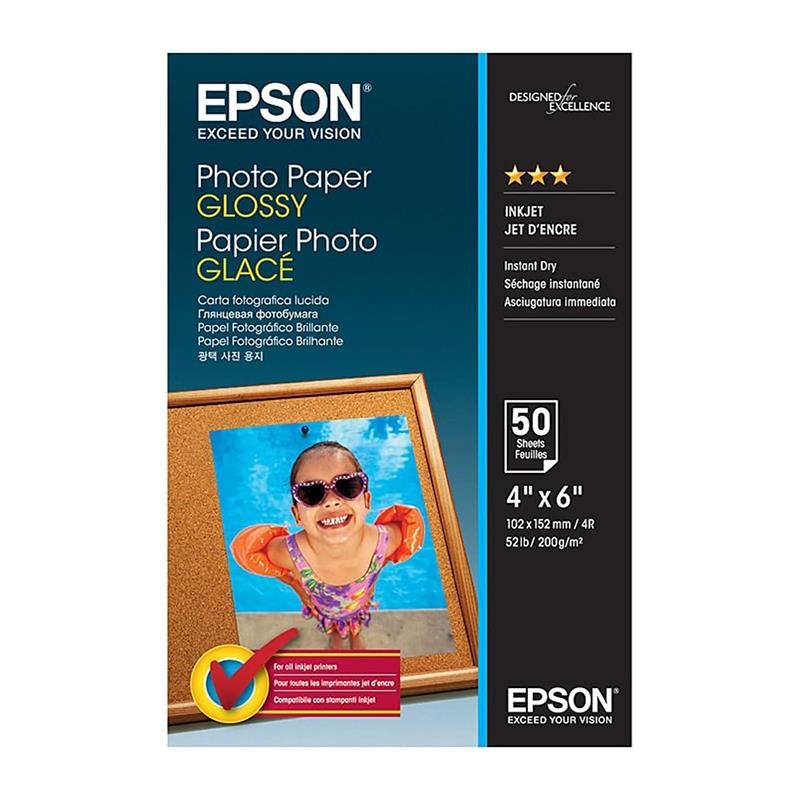 Epson Fotoğraf Kağıdı 10x15 200Gram 50'li   C13S042547