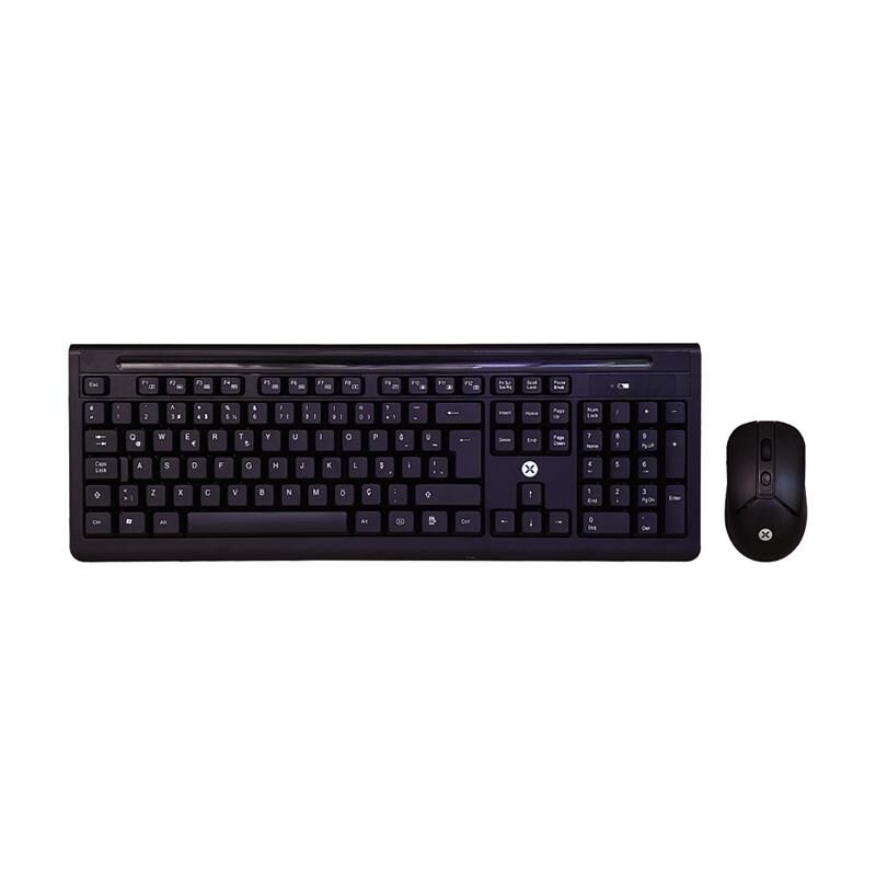 Dexim KMSW-310 Kablosuz Klavye Mouse Set Siyah