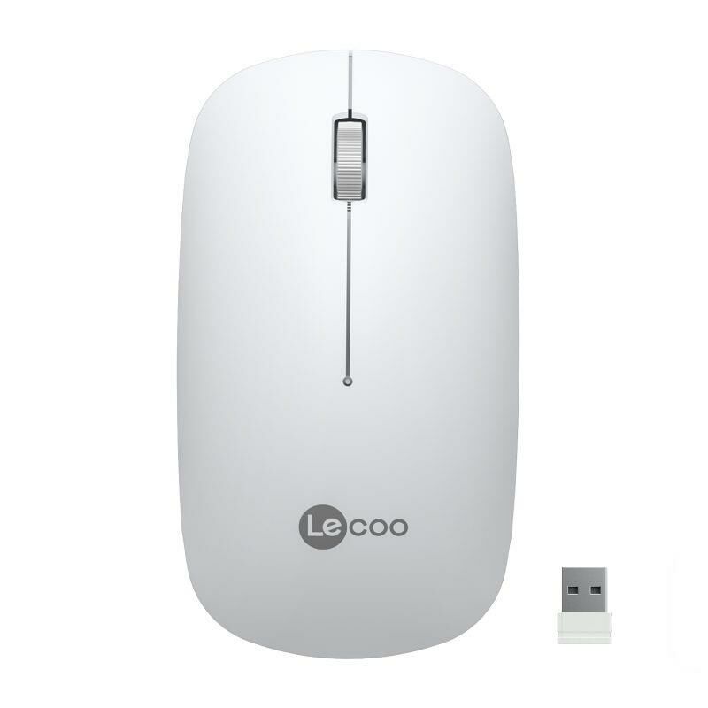 Lenovo Lecoo WS214 Kablosuz Mouse Beyaz