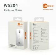 Lenovo Lecoo WS214 Kablosuz Mouse Beyaz