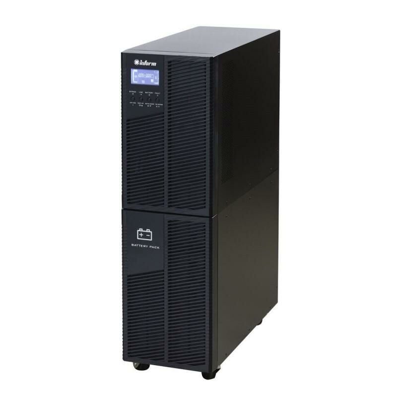 İnform Dsp Evo 10KVA 1F-1F Online Ups (20x9Ah) 6-15 Dk