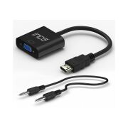 Inca HDMI To VGA + Aux Çevirici