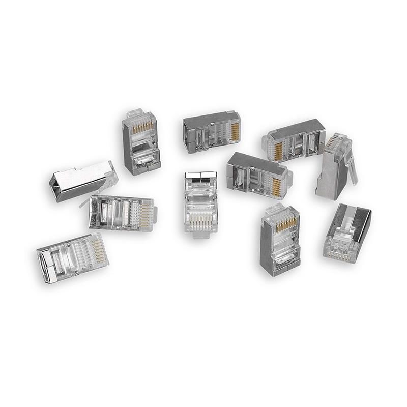 S-Link RJ45 Konnektör Metal 100 Lü Paket